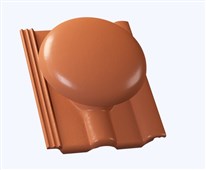 KMB BETA Briliant Taška betonová odvětrávací komplet Beta o 150 mm cihlová